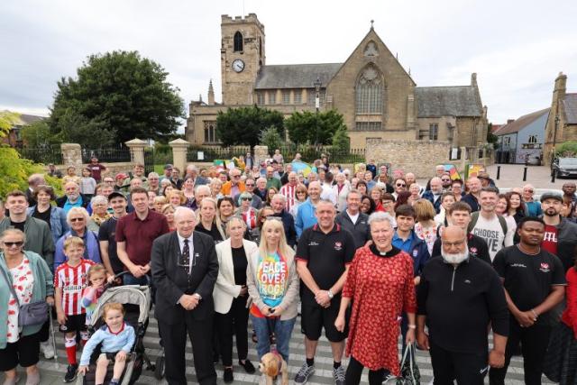 Peace vigil Sunderland Minster.jpg